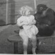 Rosemary as a child at London Zoo