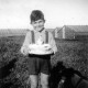Johnny Marchioro, fifth birthday, 1945